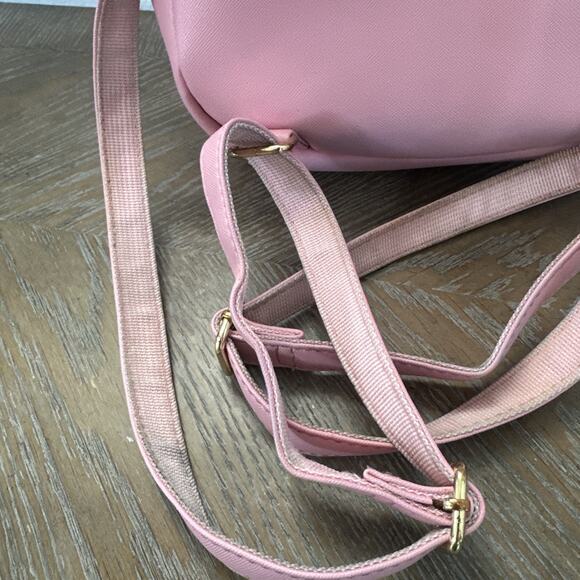 Rilakkuma Mini Backpack Teddy Bear Strawberry White Pink San-X Bioworld Small - Picture 7 of 16